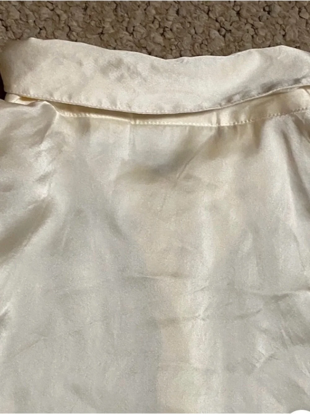 Worthington women’s size large 100% silk, long sleeve dress blouse - Picture 12 of 16